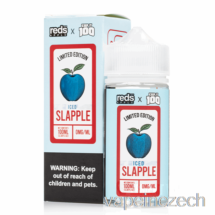Ledová Slapple - 7 Omámení X Keep It 100 - 100 Ml 6mg Vape Pero